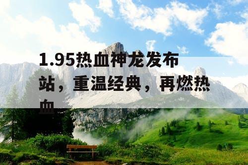 1.95热血神龙发布站，重温经典，再燃热血