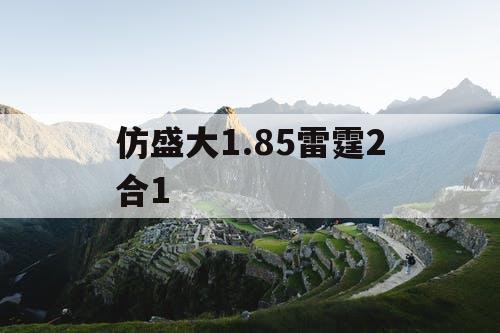 仿盛大1.85雷霆2合1
