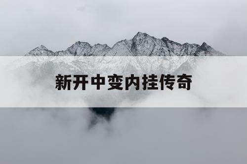 新开中变内挂传奇