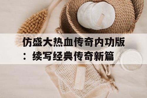 仿盛大热血传奇内功版：续写经典传奇新篇