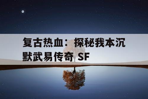 复古热血：探秘我本沉默武易传奇 SF