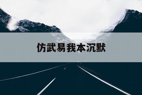 仿武易我本沉默