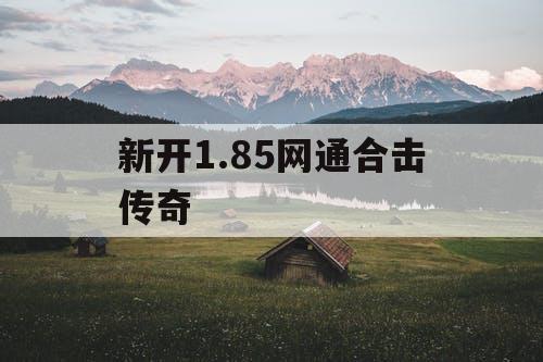 新开1.85网通合击传奇