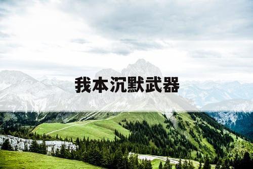我本沉默武器
