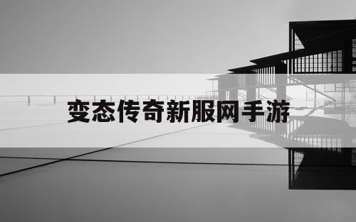 变态传奇新服网手游