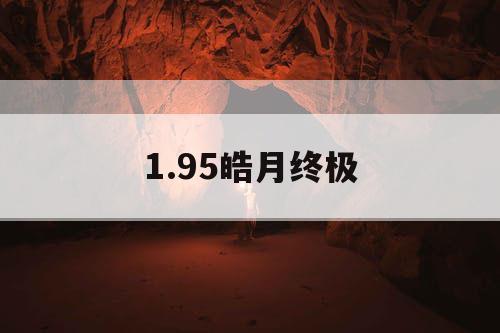 1.95皓月终极
