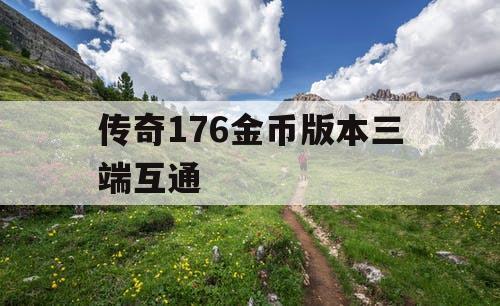 传奇176金币版本三端互通