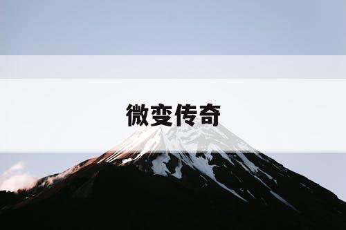 微变传奇