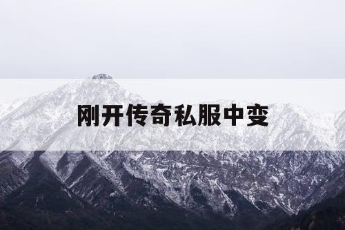 刚开传奇私服中变