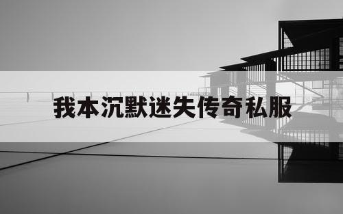 我本沉默迷失传奇私服